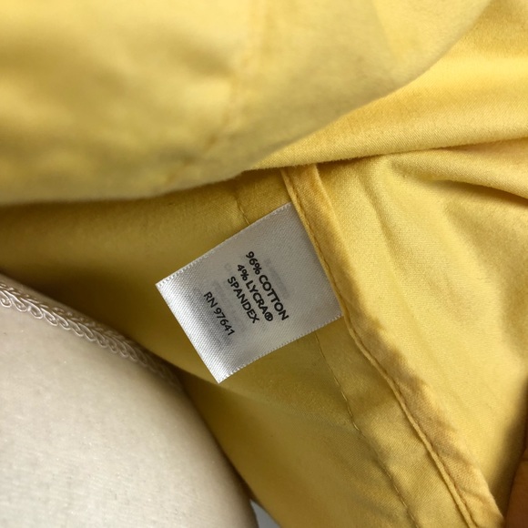 J Jill Pale Yellow Utility Jacket Size XL - Picture 4 of 5